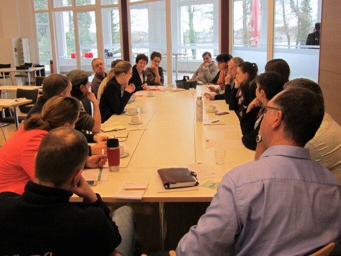 Themencafé mit der ILB